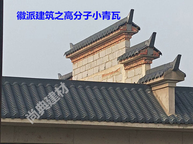 陕西省西安市高陵县琉璃瓦外观效果