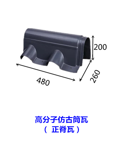 陕西省西安市高陵县琉璃瓦外观效果