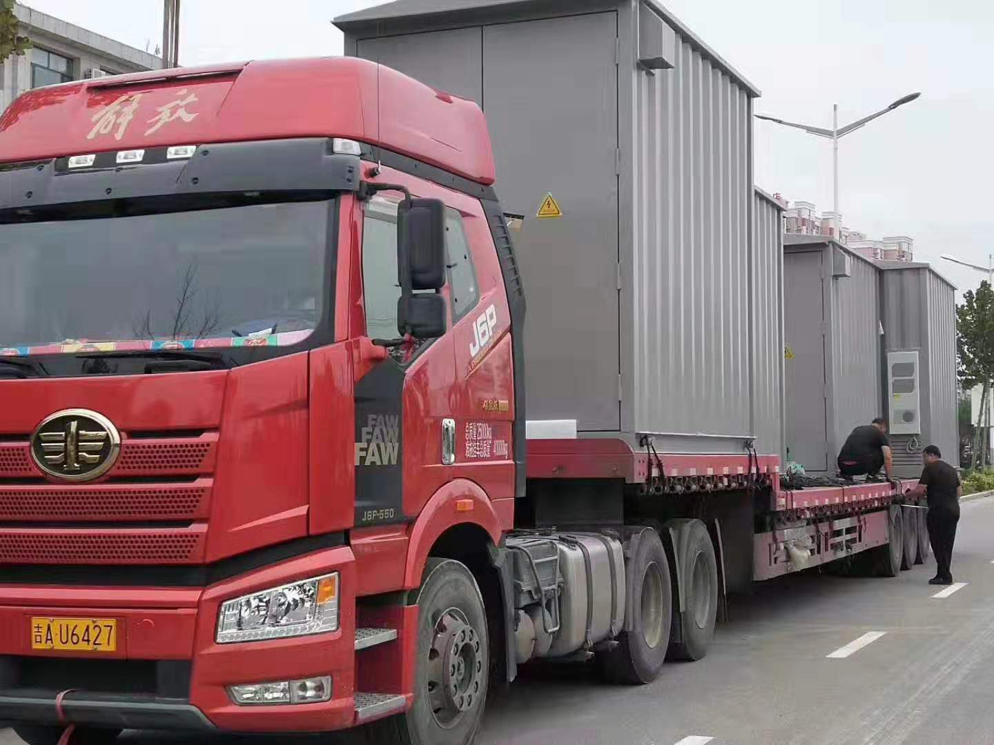 配电室预制舱 电气房预制舱 小型设备预制舱  设备一组指出