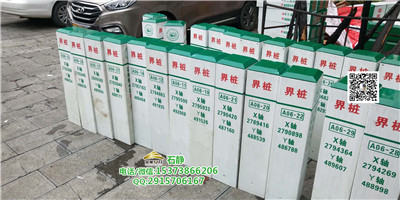 广西自然保护区-界桩安装埋设方式&nbsp;&nbsp;标志桩