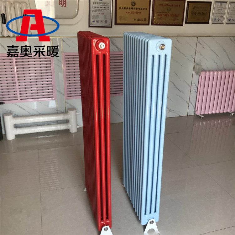 工业钢四柱暖气片GZ406@工业四柱暖气片参数@家用四柱 钢四柱暖气片家用 钢制柱型四柱暖气片 四柱钢管暖气片