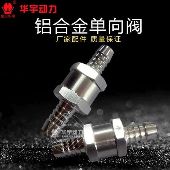 单向阀 304不锈钢双外丝单向阀 发电机组止回阀