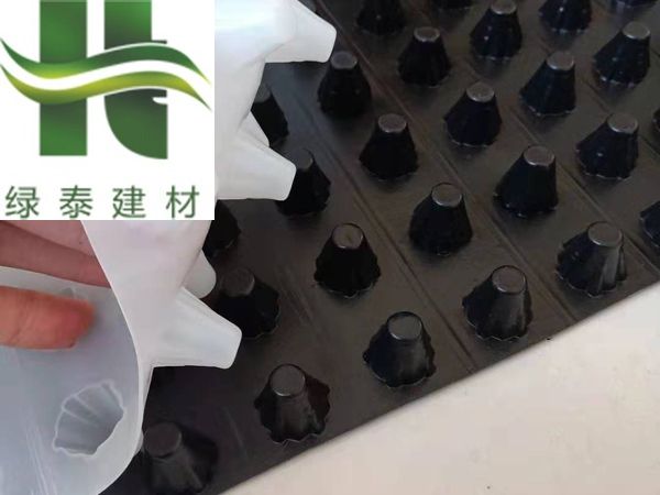 内蒙古（屋面种植排水板）20高车库疏水板  内蒙古屋面排水板  内蒙古种植排水板  内蒙古20高疏水板