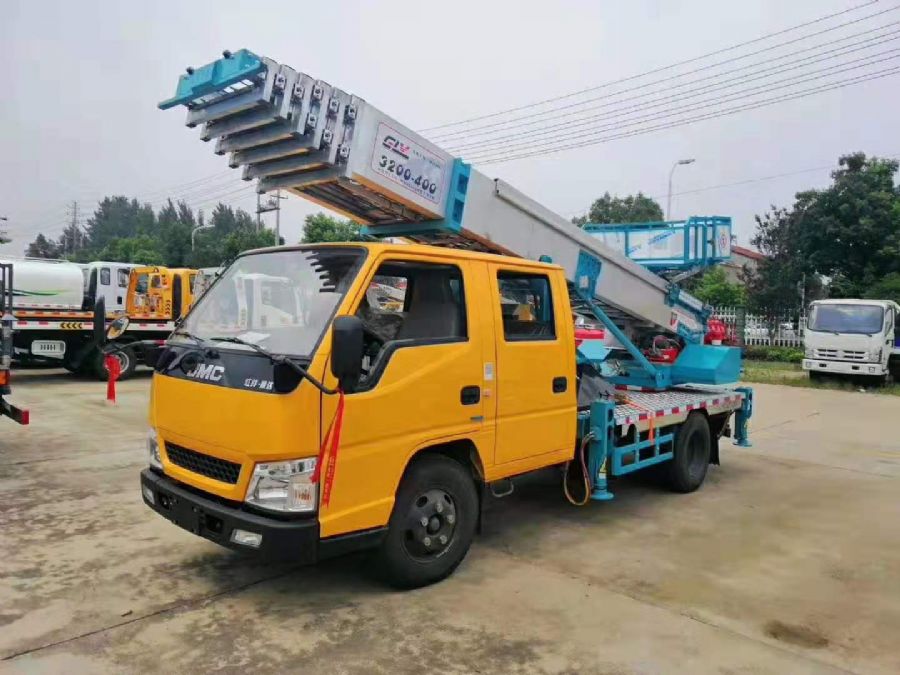 江铃高空作业运输车现车现车  江铃云梯搬运车