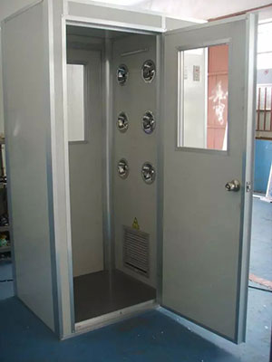 成都食品厂彩钢板风淋室厂家  单人双吹风淋室现货  成都电子厂风淋室
