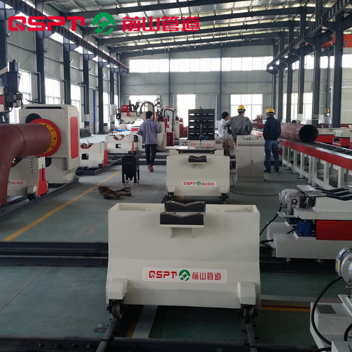 管道预制生产线厂家  固定车间式生产线  管道生产线厂家