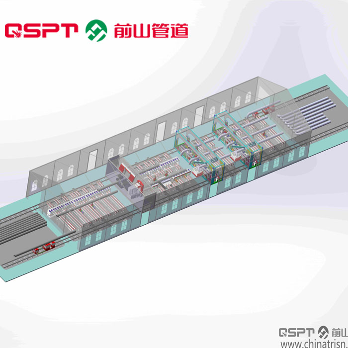 快速搬迁式管道预制车间  搭建快速车间  转场方便生产线