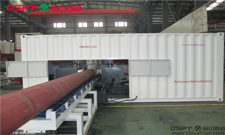 管道坡口加工，管道坡口加工工作站  不锈钢管坡口加工  野外作业工作站
