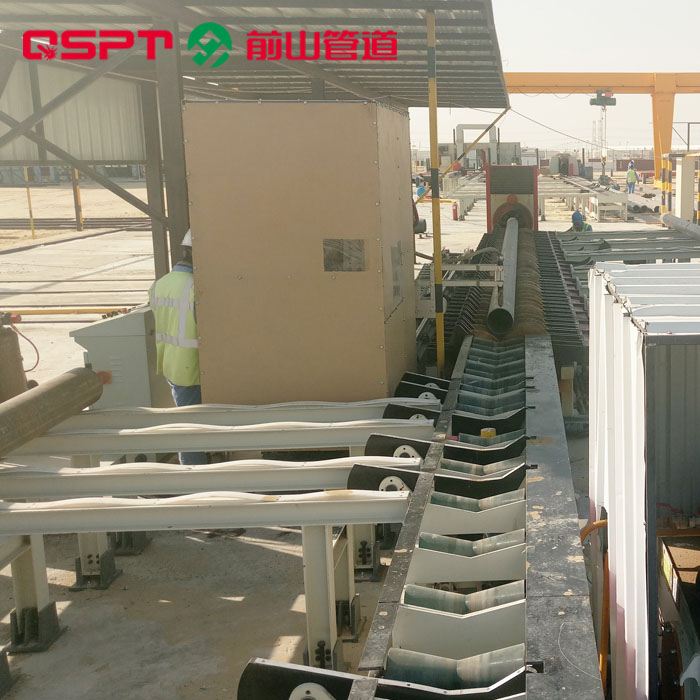 管道翻转物流输送系统(上料型)  管道物流输送系统  高效率物流系统  管子上料输送设备