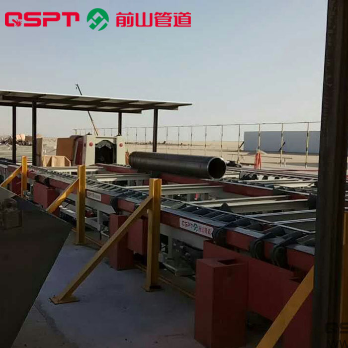 管道翻转物流输送系统(下料型)  管道纵向输送系统  翻转下料输送系统  无线遥控输送系统