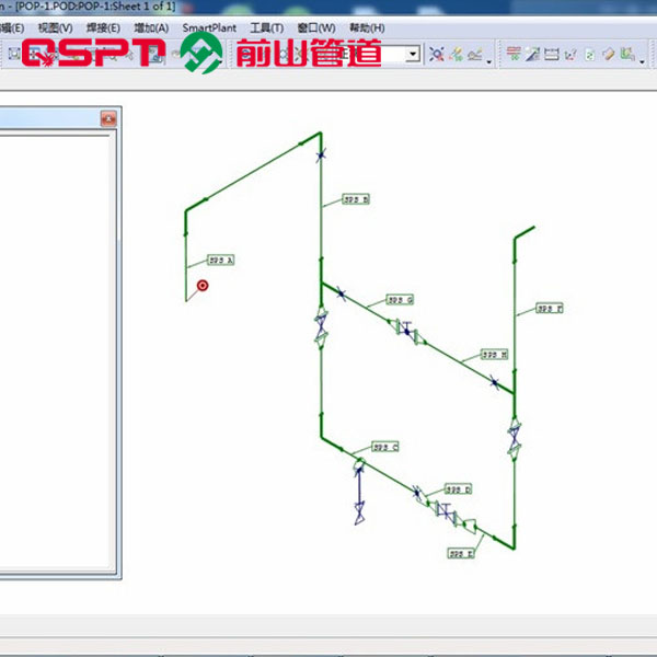 管道详图转化软件  管道预制转化设计