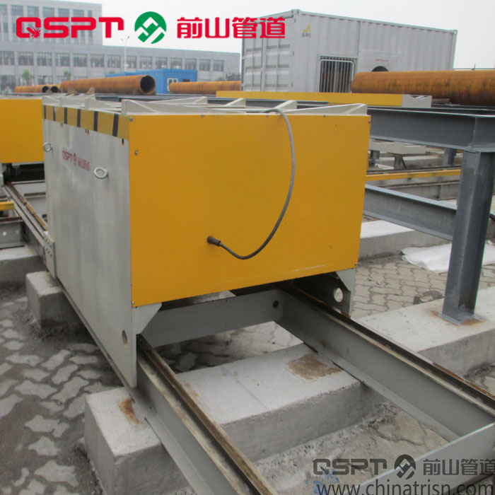 管道预制电瓶输送系统  电瓶输送小车  全能运输系统  管子输送设备