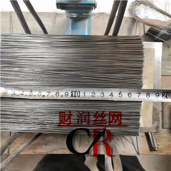 镀锌截断丝 铁丝截断 安平财润截断丝厂一站式供应  建筑捆绑丝