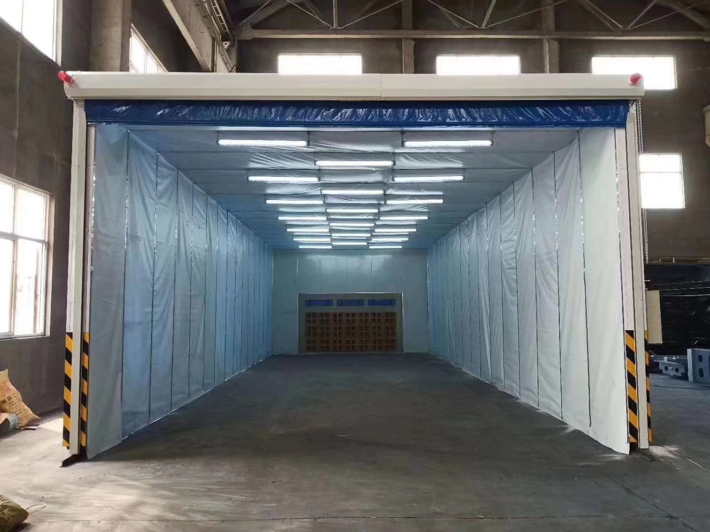 大型工件喷烤设备环保设备移动伸缩房伟航专业制造&nbsp;&nbsp;厂家直销&nbsp;&nbsp;环保设备价格