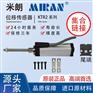 弹簧自恢复直线位移传感器自复位回弹式传感器米朗KTR2