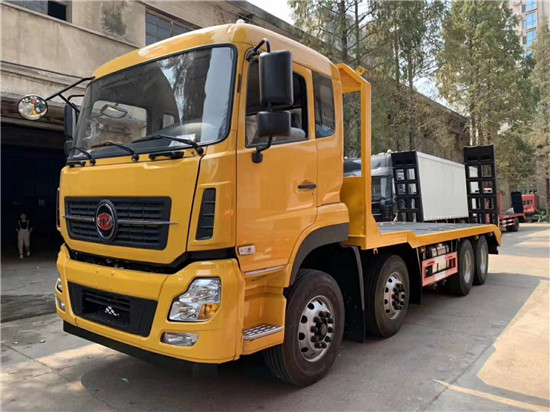 福德牌前四后八挖机拖车 大型挖掘机拖板车 钩机平板车  大型挖机运输车