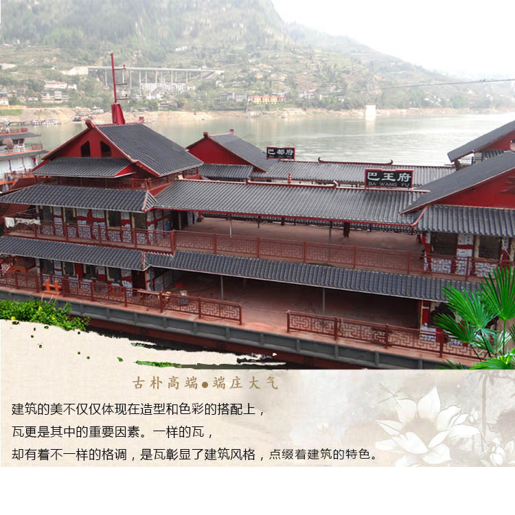 昆明仿古门楼筒瓦 中式古建仿古瓦厂家直销&nbsp;&nbsp;古建瓦