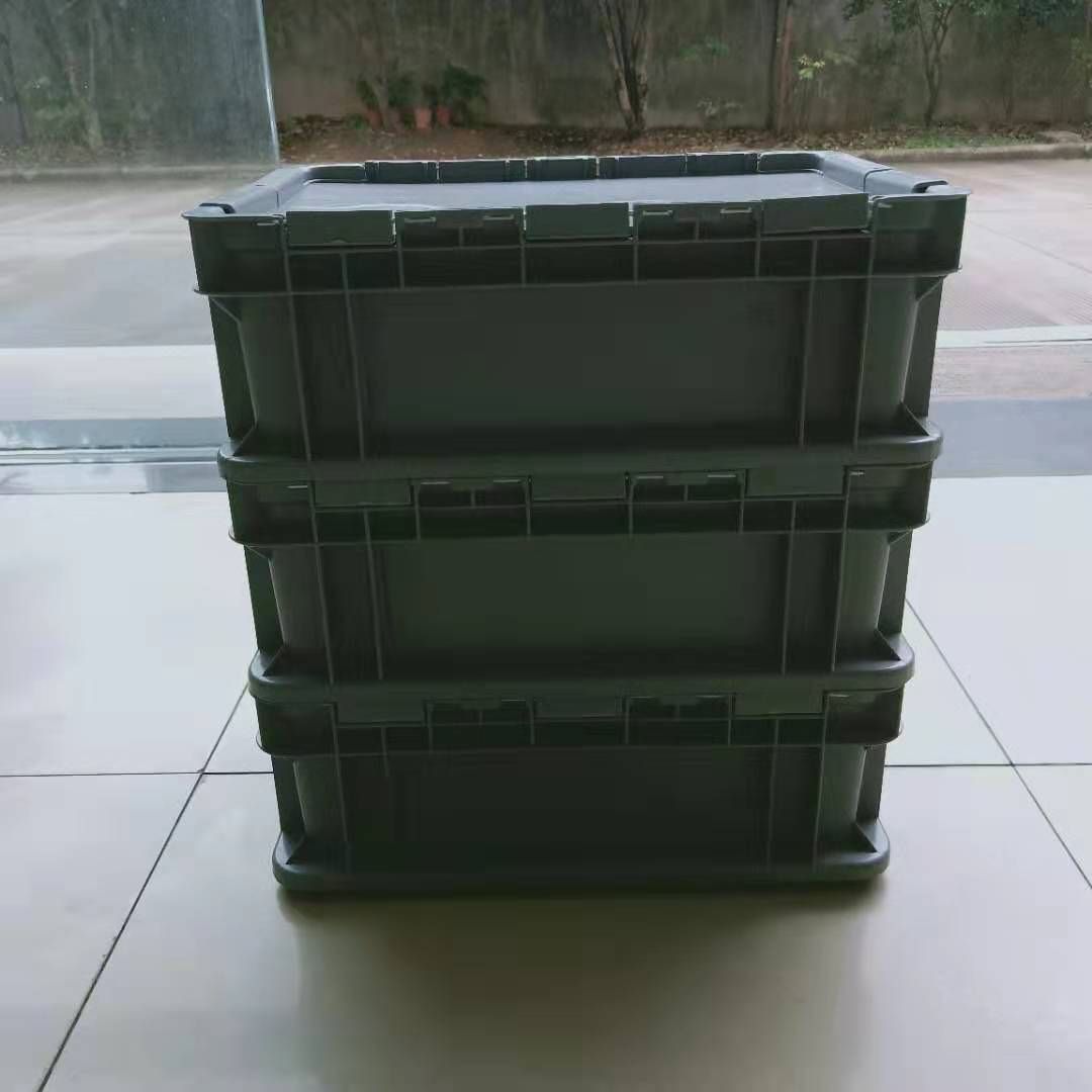 宁波浩腾塑业-斜插式物流箱  物流周转箱  塑料物流箱