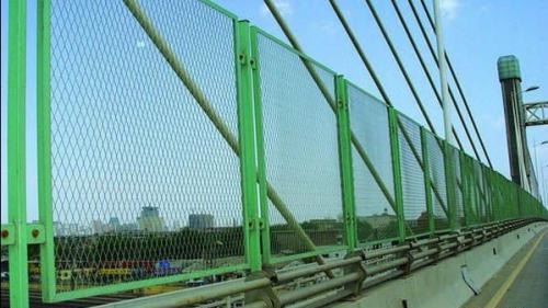 武汉桥梁护栏厂家 浸塑加工 不锈钢丝  桥梁护栏网  厂家直销