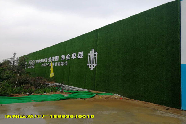 草丝细腻舒适草坪墙厂家直供（新乡）