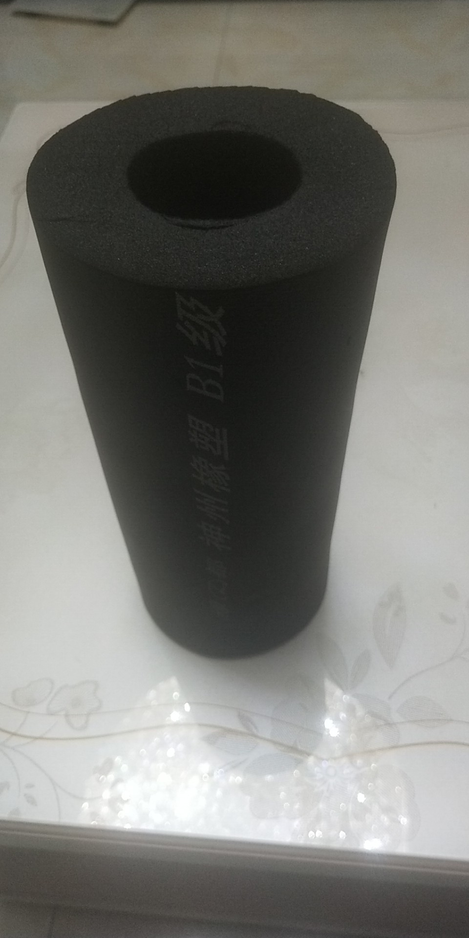 神州橡塑保温材料 贴铝箔橡塑管 防火阻燃 吸音降噪橡塑管  铝箔贴面橡塑管