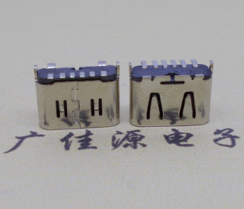 type c6p立贴板母座