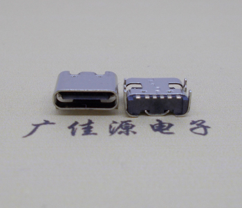 type c6p防水接口 两脚下沉0.8mm防水功能  type c6p防水接定义  type c6p防水功能