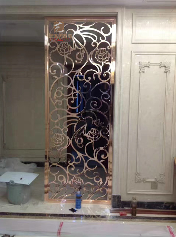 珠海雕刻新中式屏风提升空间质感并打造清新的整体感受  雕刻屏风  隔断屏风  花格屏风