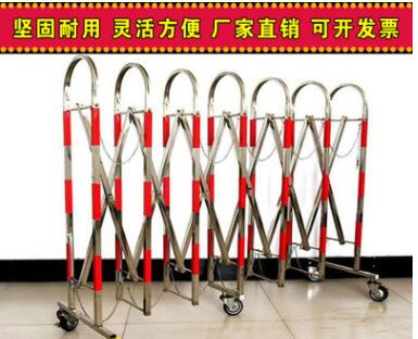 不锈钢伸缩围栏可移动 安全防护栏不锈钢拱型栅栏