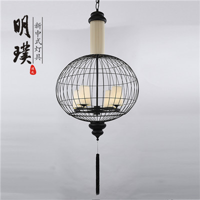 博物馆新中式吊灯批发 展厅新中式吊灯批发