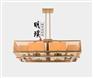 茶楼新中式吊灯批发	布艺新中式吊灯代理