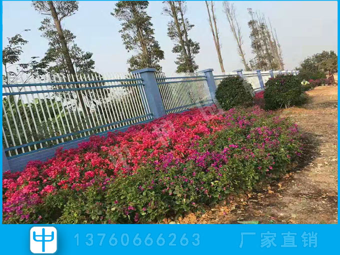 深圳铁艺围栏每米价格 世界之窗锌钢围墙栅栏定制
