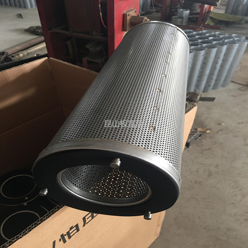 去除化学气味圆筒式不锈钢活性炭过滤器炭桶