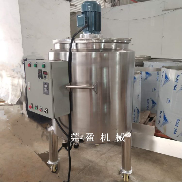 广东厂家直销不锈钢加热液体搅拌罐  加热不锈钢搅拌罐  药剂涂料食品树脂