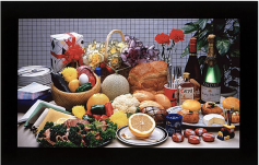 高精细度透过型彩色测试卡（FOOD）  纹理测试卡  白平衡测试卡  畸变测试卡