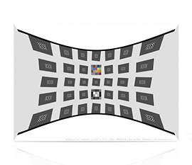 SFRplus 汽车影像测试卡  chart图