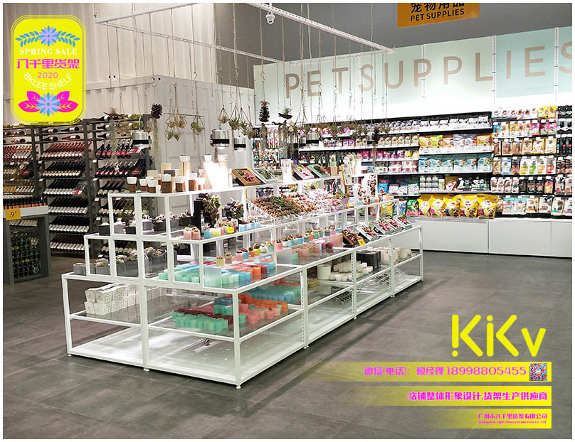 探究生活方式集合品牌KKV模式 佛山KKV店形象装修  KKV货架  2019年新款货架  免费设计店面