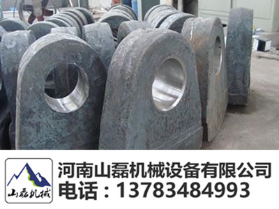 太原PCH1416方箱锤石破碎机高络合金锤头配件  箱式破碎机锤头  高络合金垂头  耐磨锤头