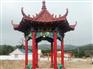 仿古水泥混凝土凉亭制作施工