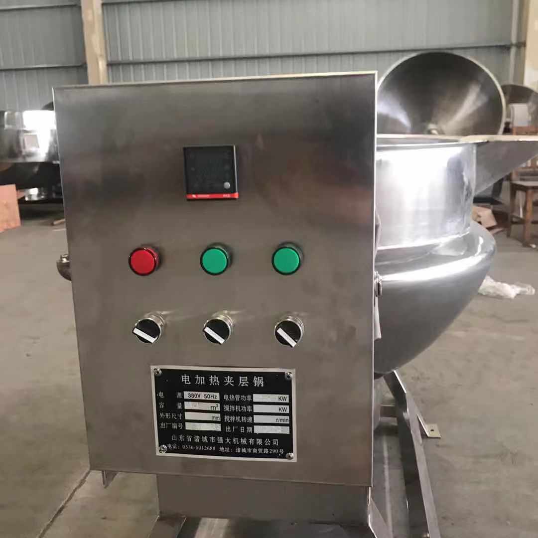 金陵丸子油炸锅 肉制品卤煮夹层锅  不锈钢夹层锅