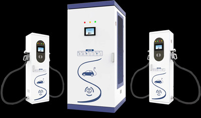 60KW双充直流充电桩小区刷卡充电桩智能充电站  扫码充电桩  快充直流桩