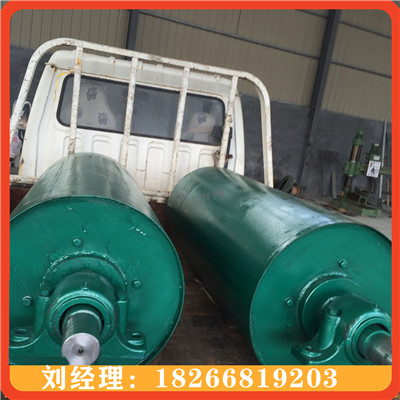 带强磁铁磁滚筒 悬挂式吸铁器 磁选永磁滚筒  输送机吸铁器  尾部滚筒  输送带全磁滚筒
