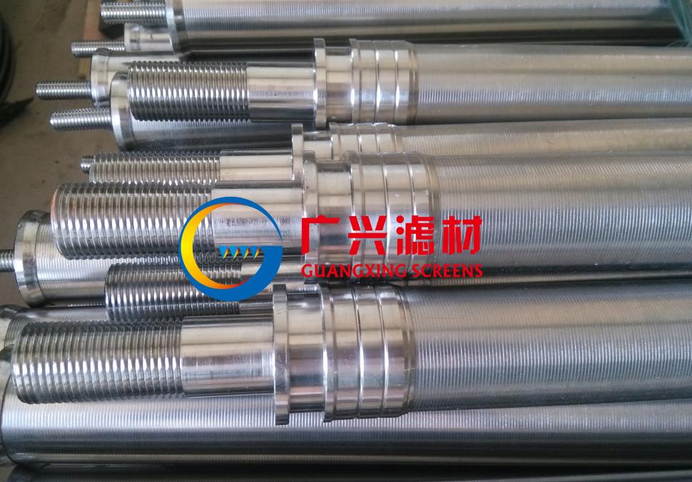 钯碳催化剂过滤器采用楔形绕丝金属滤芯  自动自清洗过滤器滤芯  楔形滤芯  烛棒滤芯