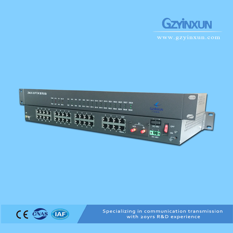 多功能 智能型PCM复用设备-ZMUX-30  PCM设备  广州银讯