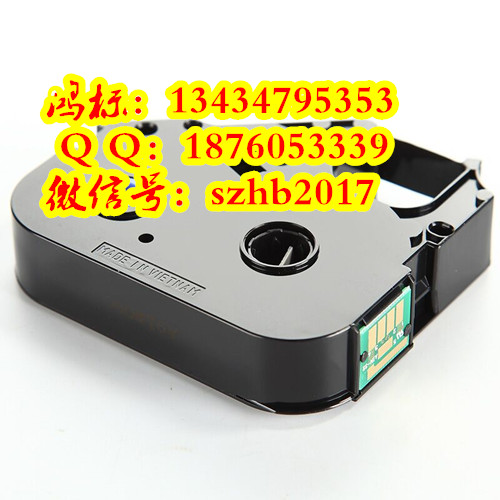 日本佳能丽标线号机色带原装LB-12BI色带  佳能色带