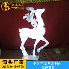 广州雕塑厂家圣诞雕塑新品雕塑灯