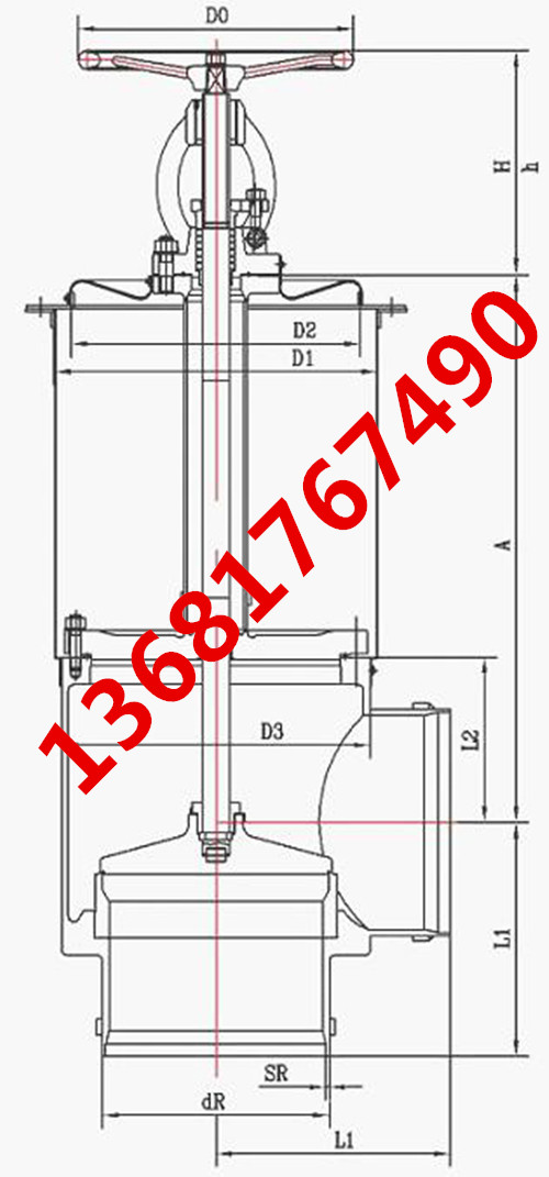 DJ64L-6L型低温角式截止阀  DJ64L-6L截止阀