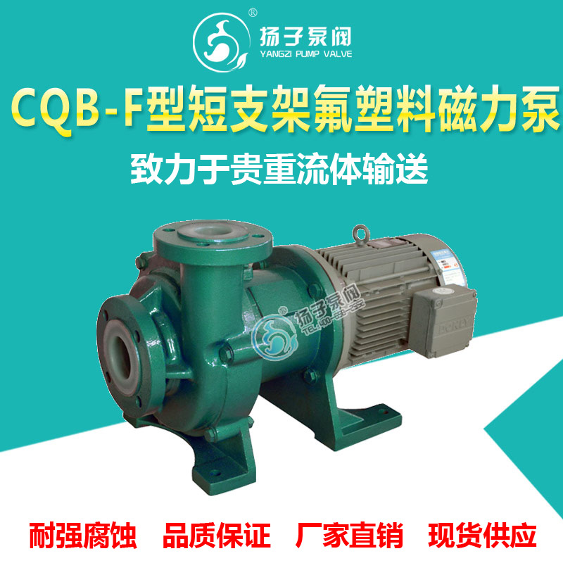 厂家直销扬子牌CQB型氟塑料磁力泵耐酸泵盐酸蹦硫酸泵  衬氟泵  盐酸泵