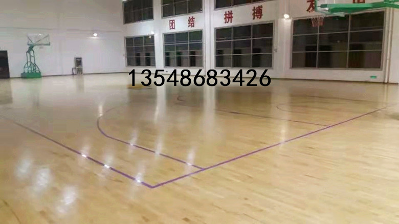 白沙黎族自治县定尺实木篮球地板加工