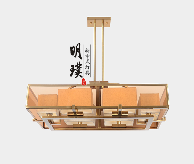 布艺新中式吊灯代理	新中式吊灯订制